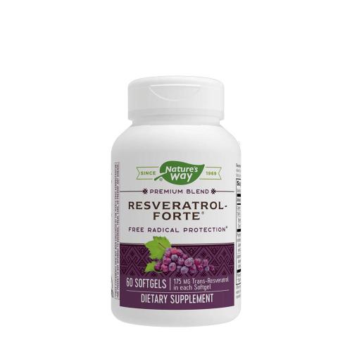 Natures Way Resveratrol-Forte® (60 Lágykapszula)