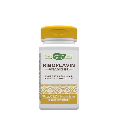 Natures Way Riboflavin Vitamin B2 (100 Kapszula)