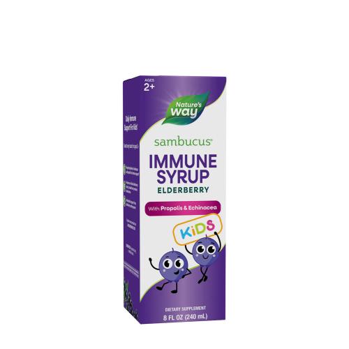 Natures Way Sambucus Immune Syrup for Kids (240 ml, Bodza)