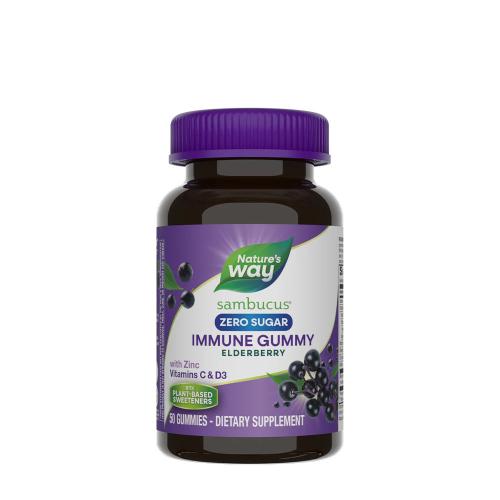 Natures Way Sambucus Zero Sugar Immune Gummy (50 Gumicukor)