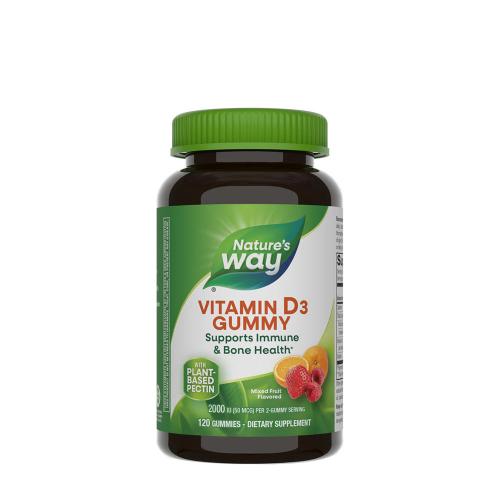 Natures Way Vitamin D3 Gummies (120 Gumicukor)