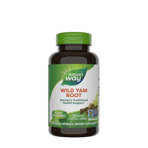 Natures Way Wild Yam Root (180 Kapszula)