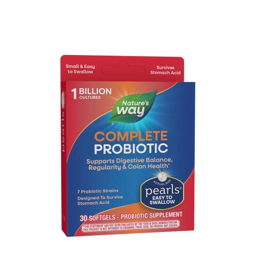 Natures Way Probiotic Pearls® Complete (30 Lágykapszula)