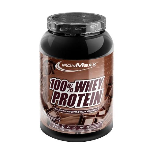 Ironmaxx 100% Whey Protein (900 g, Tejcsokoládé)