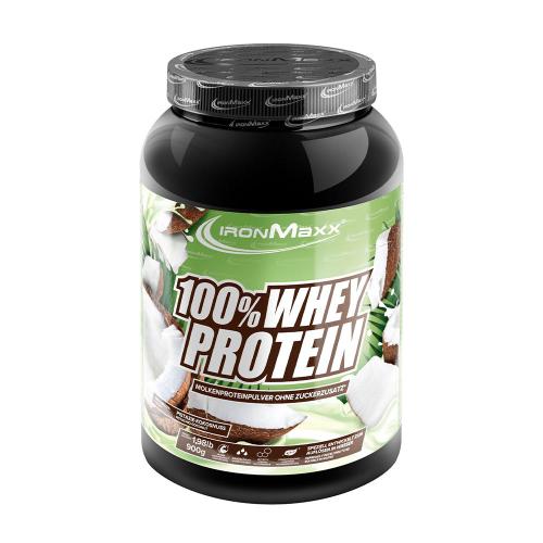 Ironmaxx 100% Whey Protein (900 g, Pisztácia-kókusz)