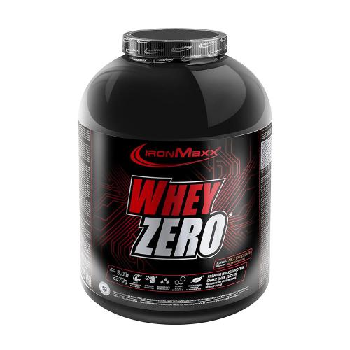 Ironmaxx Whey Zero - Cukormentes Tejsavó Fehérje (2270 g, Tejcsokoládé)