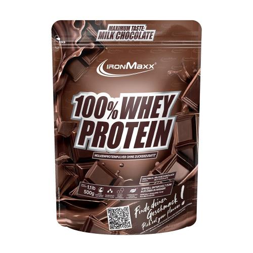 Ironmaxx 100% Whey Protein (500 g, Tejcsokoládé)