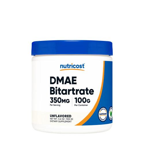 Nutricost DMAE Bitartrate (100 g, Ízesítetlen)