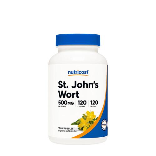 Nutricost St. John's Wort 500 mg - Közönséges Orbáncfű (120 Kapszula)