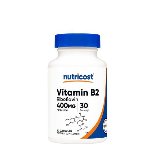 Nutricost Vitamin B2 Riboflavin 400 mg (30 Kapszula)