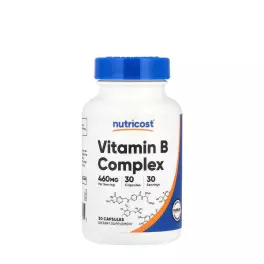 Nutricost Vitamin B Complex (30 Kapszula)