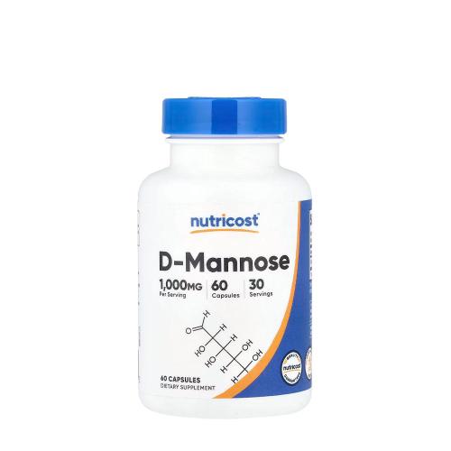 Nutricost D-Mannose - D-Mannóz (60 Kapszula)