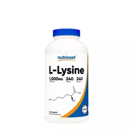 Nutricost L-Lysine Tablets (240 Tabletta)