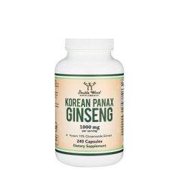 Double Wood Supplements Korean Panax Ginseng (240 Kapszula)