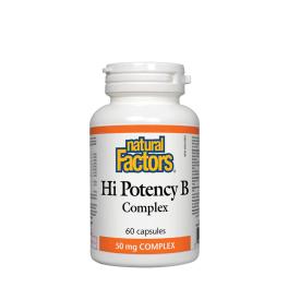Natural Factors Hi Potency B Complex (60 Kapszula)