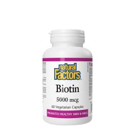 Natural Factors Biotin 5000 mcg (60 Veggie Kapszula)