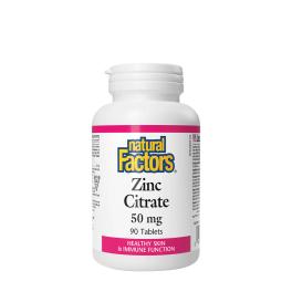 Natural Factors Zinc Citrate 50 mg (90 Tabletta)