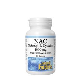 Natural Factors N-Acetyl-L-Cysteine 1000 mg (90 Tabletta)