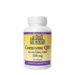   Natural Factors Coenzyme Q10 100 % Natural  (60 Lágykapszula)
