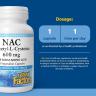 Natural Factors N-Acetyl-L-Cysteine (NAC) 600 mg (180 Veg Kapszula)