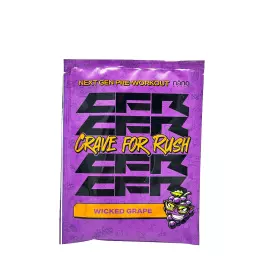 Nanosupps Crave for Rush Edzés Előtti (20 g, Wicked Grape)