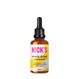 Nick's Stevia Csepp (50 ml, Karamell)