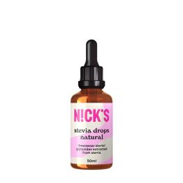 Nick's Stevia Csepp (50 ml, Natúr)