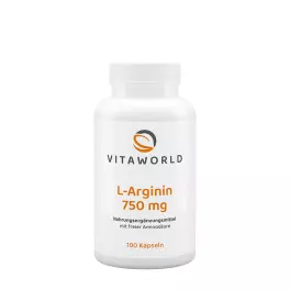 Vitaworld L-Arginin 750 mg (100 Kapszula)