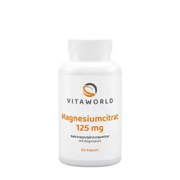 Vitaworld Magnesium-Citrát 125 mg (120 Kapszula)