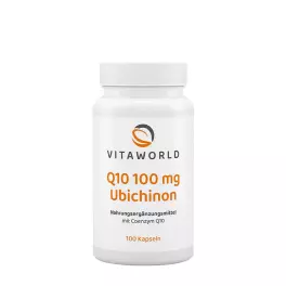Vitaworld Q10 100 mg Ubikinon (100 Kapszula)