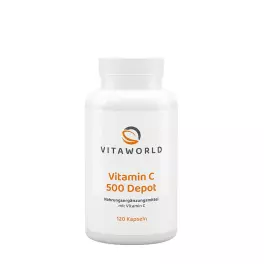 Vitaworld C-vitamin 500 Depot (120 Kapszula)