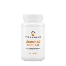 Vitaworld Vitamin D3 4000 NE (100 Kapszula)