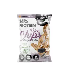   Forpro 14% Fehérjetartalmú Rizschips Beluga Lencsével (60 g)