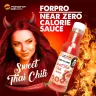 Forpro Szinte Kalóriamentes Szósz (375 ml, Édes thai chili)