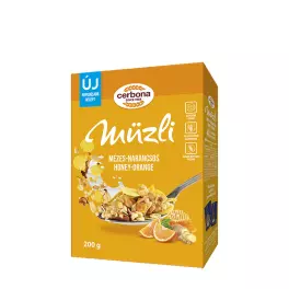   Cerbona Honey with Orange Muesli - Mézes-Narancsos Müzli (200 g)