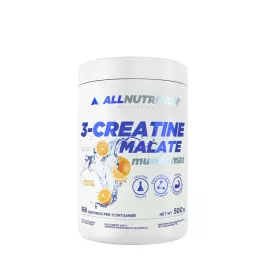 ALLNUTRITION 3-Kreatin Malát Muscle Max (500 g, Narancs)