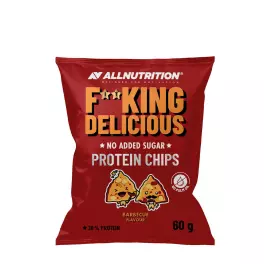   ALLNUTRITION Protein Chips - Fitking Delicious Protein Chips (60 g, Barbecue)