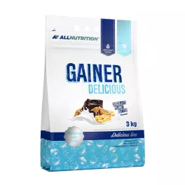   ALLNUTRITION Tömegnövelő - Gainer Delicious (3000 g, Csokoládés Mogyoróvaj)
