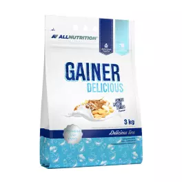   ALLNUTRITION Tömegnövelő - Gainer Delicious (3000 g, Sós mogyoróvaj)