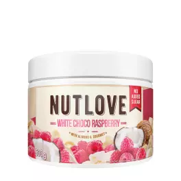   ALLNUTRITION Fehércsoki Krém Málnával- NUTLOVE White Choco Raspberry (500 g)