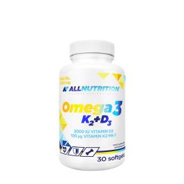 ALLNUTRITION Omega 3 K2 + D3 (30 Lágykapszula)