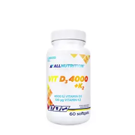 ALLNUTRITION D3 4000 + K2 (60 Lágykapszula)