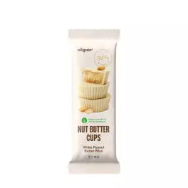   Vilgain Bio Nut Butter Cups Fehér Földimogyorós Mennyország (39 g)