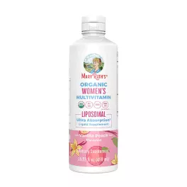   MaryRuth's Women's Organic Multivitamin Liposomal - Bio Liposzómás Multivitamin Nőknek (15.22 fl. oz., Vanília – Őszibarack)