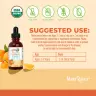 MaryRuth's Organic Toddler Vitamin C Liquid Drops - C-vitamin Cseppek Gyerekeknek (1 fl. oz., Narancs – Vanília)