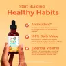 MaryRuth's Organic Toddler Vitamin C Liquid Drops - C-vitamin Cseppek Gyerekeknek (1 fl. oz., Narancs – Vanília)