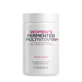   Codeage Women's Fermented Multivitamin+ - Női Fermentált Multivitamin+ (120 Veg Kapszula)