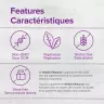 Webber Naturals Vitamin C+D3 500 mg/500 IU (200 Rágótabletta, Narancs)