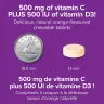 Webber Naturals Vitamin C+D3 500 mg/500 IU (200 Rágótabletta, Narancs)