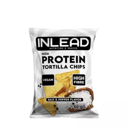   INLEAD Nutrition High Protein Tortilla Chips (50 g, Só és Bors)
